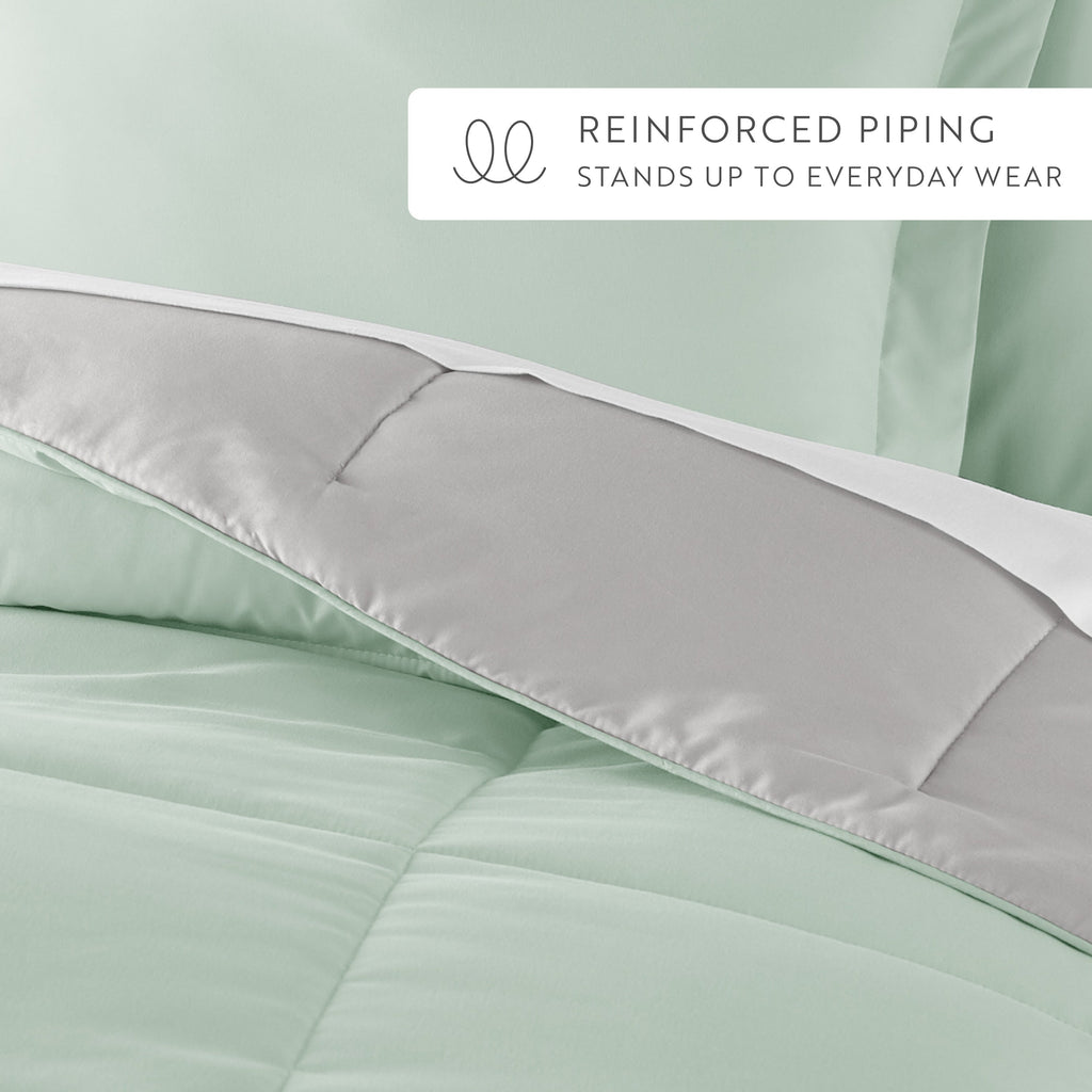 Reversible Down-Alternative Comforter Set