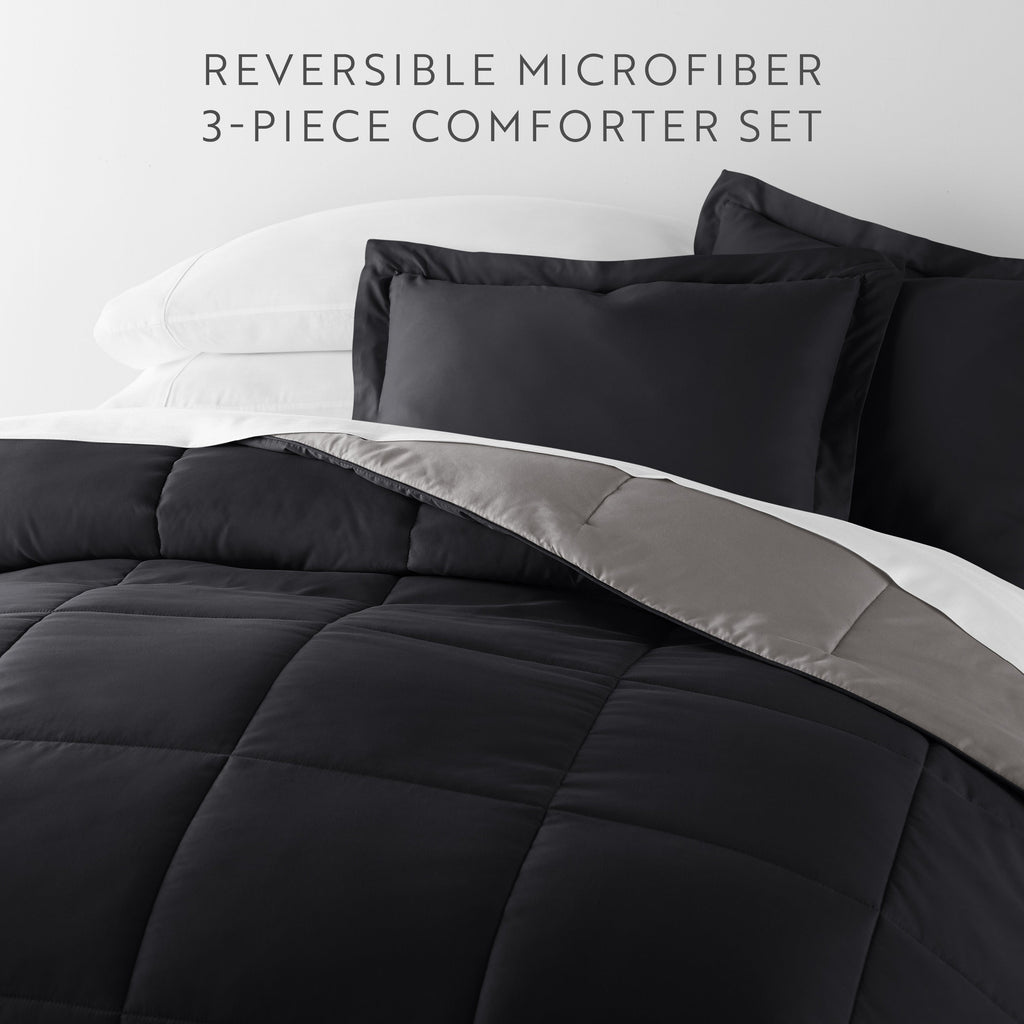 Reversible Down-Alternative Comforter Set