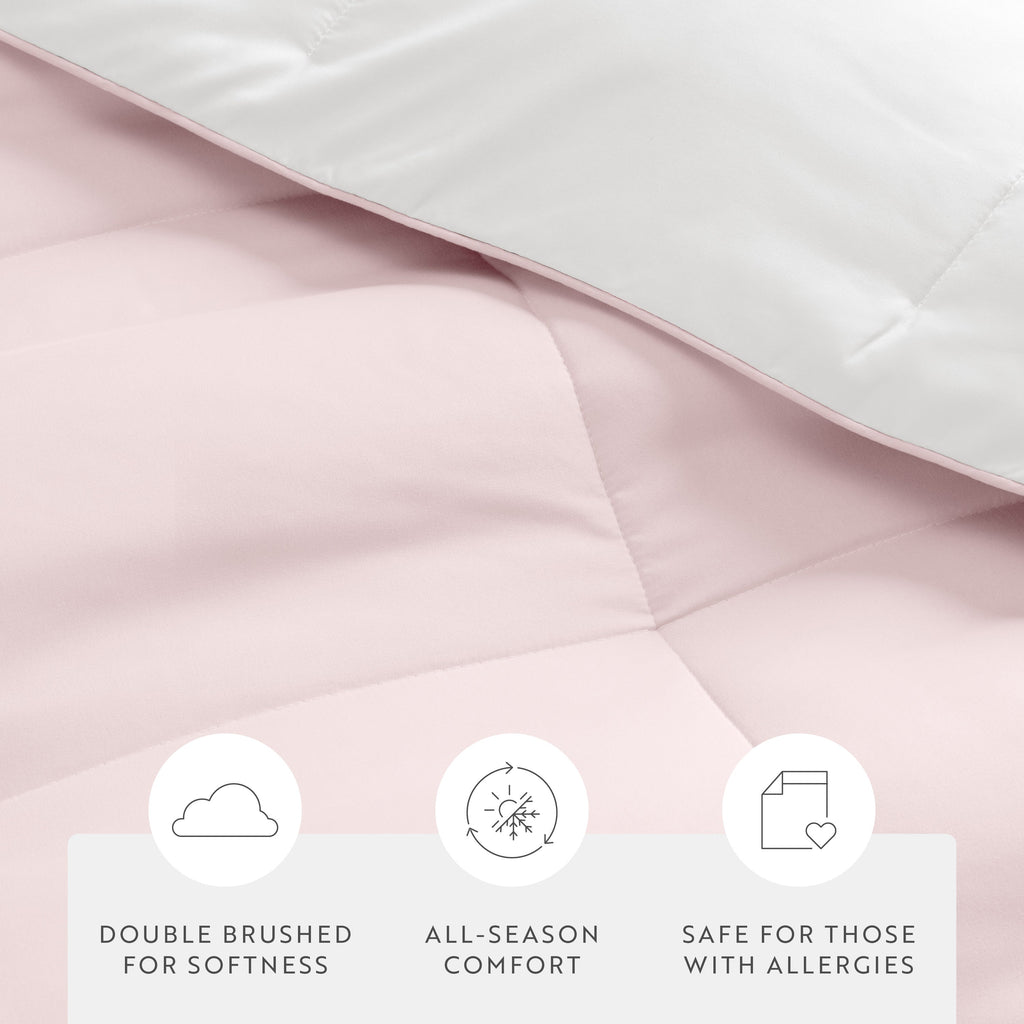 Reversible Down-Alternative Comforter Set