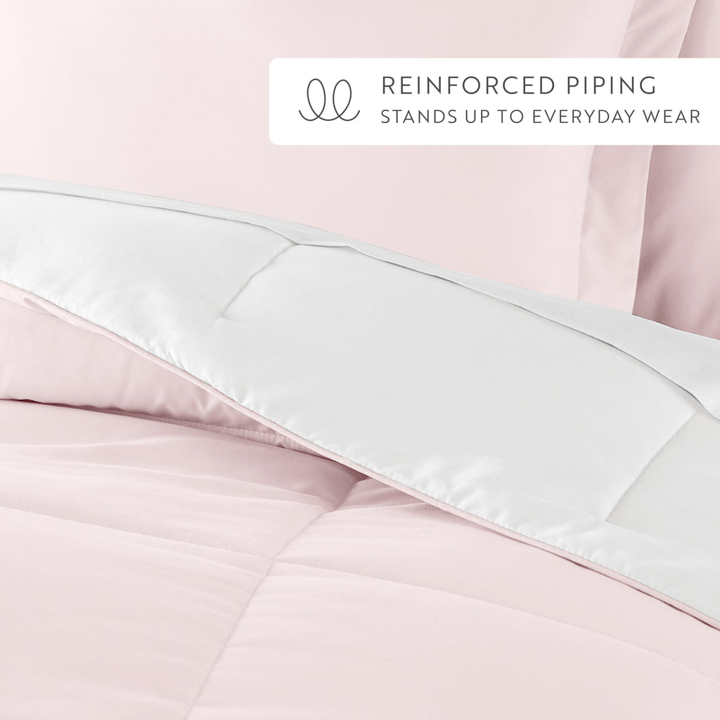Reversible Down-Alternative Comforter Set
