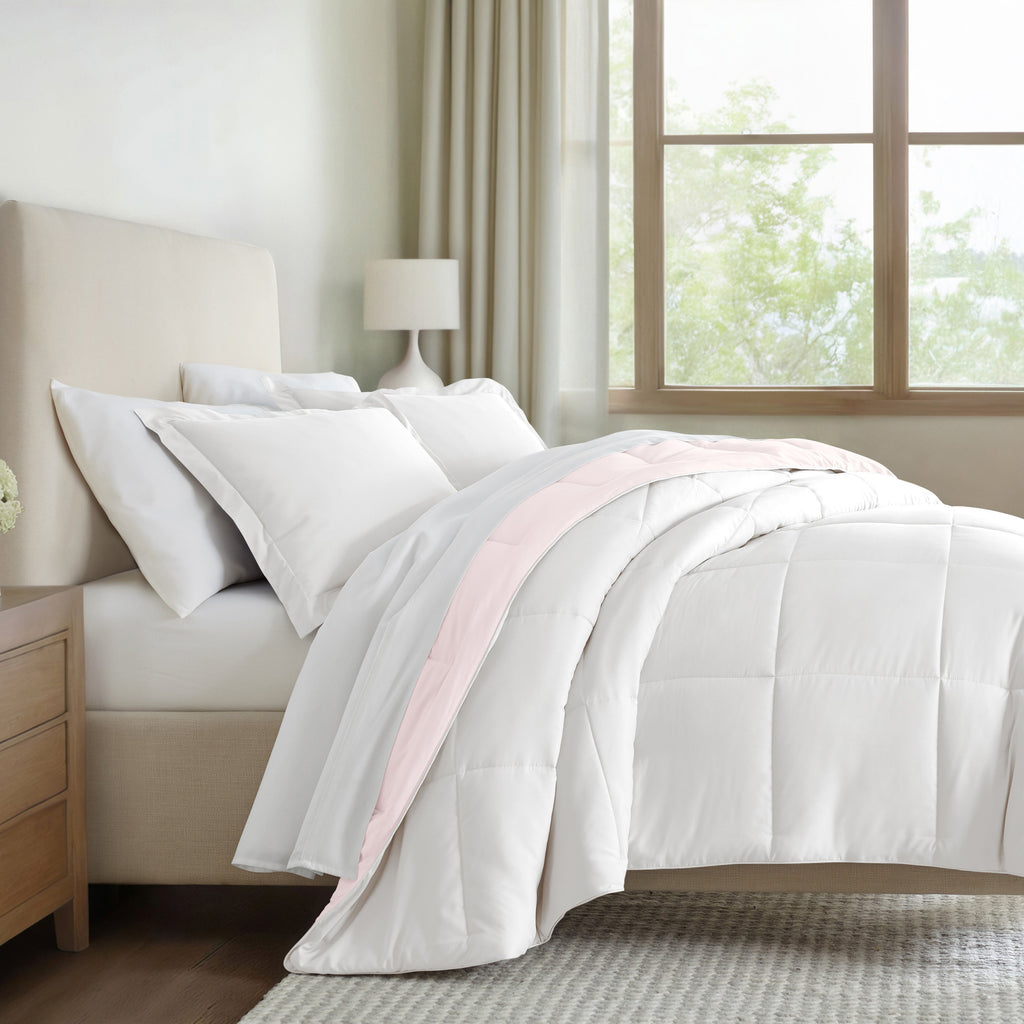 Reversible Down-Alternative Comforter Set