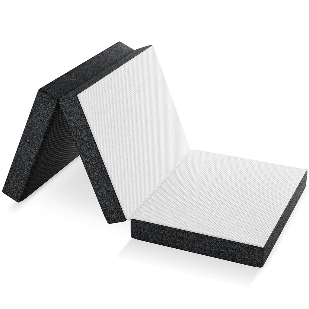 4-Inch Tri-Fold Memory Foam Folding Mattress