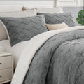 Luxe Flannel Sherpa Comforter Set – 3-Piece Winter Warmth