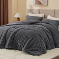 Luxe Flannel Fleece Comforter Set – Warm Winter Bedding